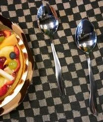 ByOn Hochglanzpoliertes Salatbesteck Waverly, 2er-Set -Bloomingville sales 1571976