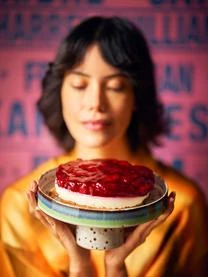 HKliving Handgemachte Tortenplatte 70's 8 HKliving Handgemachte Tortenplatte 70's – Bild 6