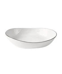 Broste Copenhagen Handgemachtes Geschirr-Set Salt Aus Porzellan, 4 Personen (12-tlg.) -Bloomingville sales 1578890