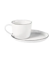 Broste Copenhagen Handgemachtes Frühstücks-Set Salt Aus Porzellan, 4 Personen (16-tlg.) -Bloomingville sales 1578927