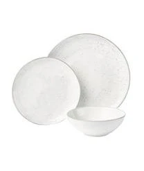 Broste Copenhagen Handgemachtes Geschirr-Set Nordic Sand, 4 Personen (12-tlg.) -Bloomingville sales 1579008