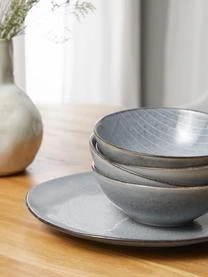 Broste Copenhagen Handgemachte Schalen Nordic Sea, 4 Stück 5 Broste Copenhagen Handgemachte Schalen Nordic Sea, 4 Stück – Bild 3