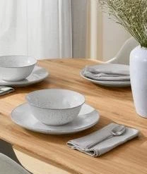 Broste Copenhagen Handgemachte Platzteller Nordic Sand, 4 Stück -Bloomingville sales 1585708