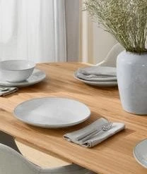 Broste Copenhagen Handgemachte Platzteller Nordic Sand, 4 Stück -Bloomingville sales 1585709