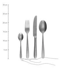 Sola Switzerland Besteck-Set Tulip In Stonewash-Optik, 6 Personen (24-tlg.) -Bloomingville sales 1599996
