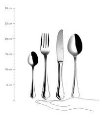 Sola Switzerland Besteck-Set Lotus, 6 Personen (24-tlg.) -Bloomingville sales 1600846