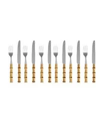 Vinga Of Sweden Besteck-Set Bami Aus Bambusholz, 6 Personen (12-tlg.) -Bloomingville sales 1606804