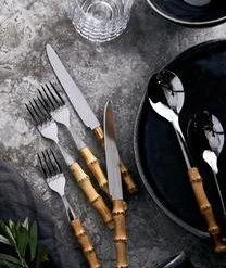 Vinga Of Sweden Besteck-Set Bami Aus Bambusholz, 6 Personen (12-tlg.) -Bloomingville sales 1606807