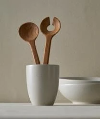 BITZ Kurzes Salatbesteck Bit Aus Eichenholz, 2er-Set -Bloomingville sales 1610696