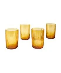 BITZ Wassergläser Kusintha Mit Rillenrelief, 4 Stück -Bloomingville sales 1611969