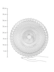 Cote Table Platzteller Milesia Aus Ornamentglas, 2 Stück 4 Cote Table Platzteller Milesia Aus Ornamentglas, 2 Stück – Bild 2