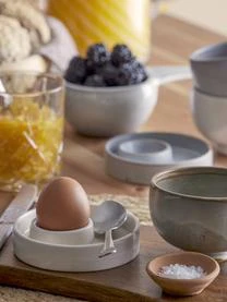 Bloomingville Handgefertigte Eierbecher Lila, 2er-Set 4 Bloomingville Handgefertigte Eierbecher Lila, 2er-Set – Bild 2