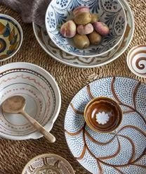 Bloomingville Handbemalte Servierschale Heikki -Bloomingville sales 1624577