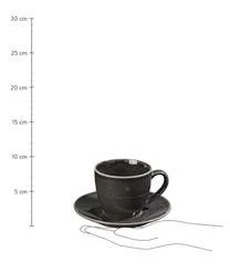 Broste Copenhagen Handgemachte Kaffetasse Nordic Coal Mit Untertasse -Bloomingville sales 1634266