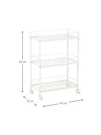 Andrea House Aufbewahrungswagen Aga Mit Rollen 4 Andrea House Aufbewahrungswagen Aga Mit Rollen – Bild 2