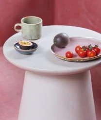 HKliving Porzellan-Tassen Chef Mit Untertellern, 4 Stück -Bloomingville sales 1655338