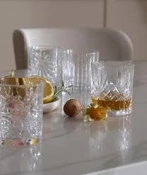 RCR Kristallgläser Bichiera Mit Relief, 4er-Set -Bloomingville sales 1658072