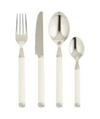 Villeroy & Boch Design-Besteck-Set Play! White Pearl, 6 Personen (24 -tlg.)