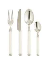 Villeroy & Boch Design-Besteck-Set Play! White Pearl, 6 Personen (24 -tlg.) 3 Villeroy & Boch Design-Besteck-Set Play! White Pearl, 6 Personen (24 -tlg.)