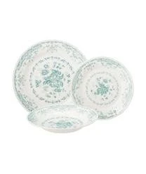 Bitossi Home Geschirr-Set Rose Mit Blumendesign, 6 Personen (18-tlg.)