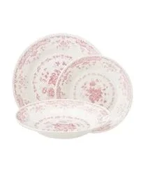 Bitossi Home Geschirr-Set Rose Mit Blumendesign, 6 Personen (18-tlg.)