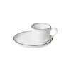 Broste Copenhagen Handgemachte Espressotasse Salt Aus Porzellan Mit Untertasse -Bloomingville sales 1692199