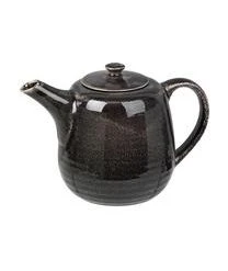 Broste Copenhagen Handgemachte Teekanne Nordic Coal, 1.3 L
