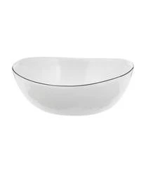 Broste Copenhagen Handgemachte Schalen Salt Aus Porzellan, Ø 17 Cm, 4 Stück