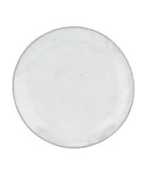 Broste Copenhagen Handgemachte Frühstücksteller Nordic Sand, 4 Stück