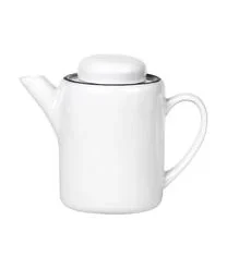 Broste Copenhagen Handgemachte Porzellan Teekanne Salt Aus Porzellan, 1.3 L