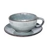 Broste Copenhagen Handgemachte Tasse Mit Untertasse Nordic Sea -Bloomingville sales 1692314