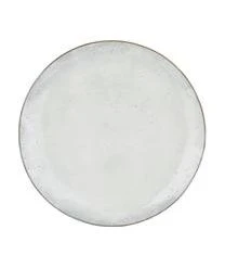 Broste Copenhagen Handgemachte Speiseteller Nordic Sand, 4 Stück