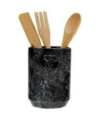 Andrea House Küchenutensilien-Set Bubble In Marmor-Optik, 4-tlg.