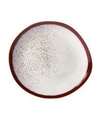 HKliving Handgemachter Speiseteller 70's, 2 Stück