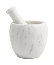 Nordal Marmor-Mörser Und Stößel-Set Mortar, 2-tlg.