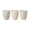 Bloomingville Becher Cécile Mit Kleinem Muster, 3er-Set 1 Bloomingville Becher Cécile Mit Kleinem Muster, 3er-Set -Bloomingville sales 1692771