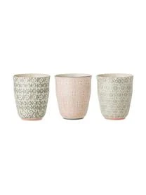 Bloomingville Becher Cécile Mit Kleinem Muster, 3er-Set 3 Bloomingville Becher Cécile Mit Kleinem Muster, 3er-Set