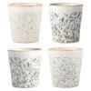 HKliving Handgemachte XS Becher 70's, 4er-Set 1 HKliving Handgemachte XS Becher 70's, 4er-Set -Bloomingville sales 1692832