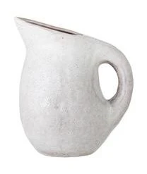 Bloomingville Großer Krug Taupe Mit Handgefertigter Sprenkelglasur, 3 L