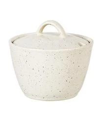 Broste Copenhagen Handgemachte Zuckerdose Nordic Vanilla