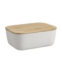 RIG TIG Butterdose Box-It Mit Bambusdeckel