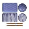 Tokyo Design Studio Handgemachtes Porzellan-Geschirr-Set Nipponmit Essstäbchen, 2 Personen (6-tlg.) 1 Tokyo Design Studio Handgemachtes Porzellan-Geschirr-Set Nipponmit Essstäbchen, 2 Personen (6-tlg.) -Bloomingville sales 1693403