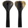 Bloomingville Schwarzes Salatbesteck Aviaja Aus Horn, 2er-Set -Bloomingville sales 1693679
