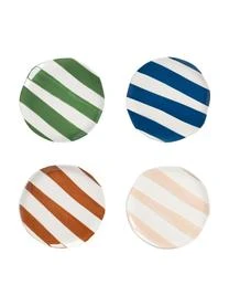 &k Amsterdam Frühstücksteller Oblique Aus Dolomit, 4er-Set 3 &k Amsterdam Frühstücksteller Oblique Aus Dolomit, 4er-Set