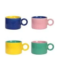 &k Amsterdam Kaffeetassen Chiquito, 4er-Set