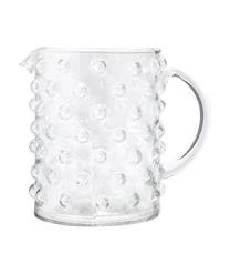 Madam Stoltz Mundgeblasener Krug Spike Mit Reliefmuster, 1.3 L