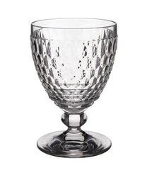 Villeroy & Boch Kristall-Wassergläser Boston Mit Relief, 4 Stück