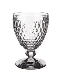 Villeroy & Boch Kristall-Wassergläser Boston Mit Relief, 4 Stück 3 Villeroy & Boch Kristall-Wassergläser Boston Mit Relief, 4 Stück