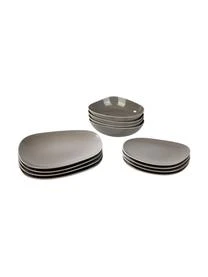 Villeroy & Boch Porzellan Geschirr-Set Organic, 4 Personen (12-tlg.) 3 Villeroy & Boch Porzellan Geschirr-Set Organic, 4 Personen (12-tlg.)