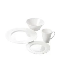 Aida Geschirr-Set Passion Aus Porzellan Mit Relief, 4 Personen (16-tlg.)